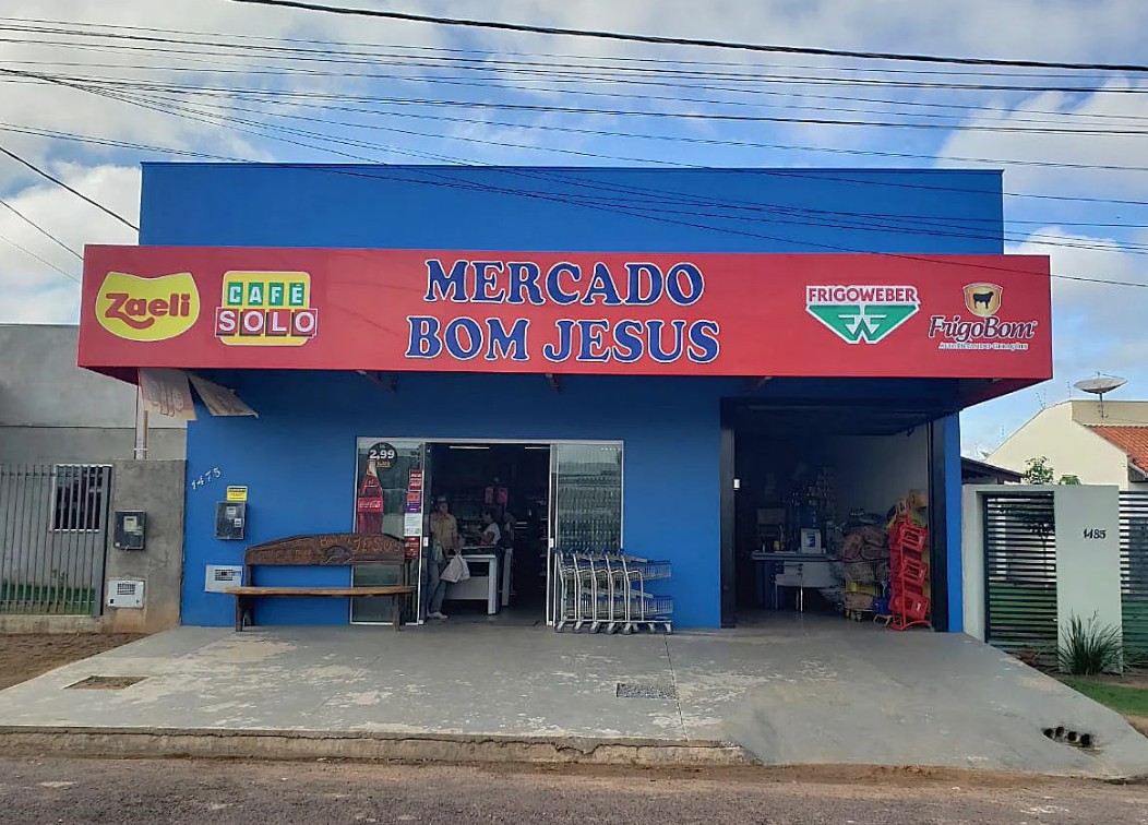 Logo Mercado Jesus é Bom